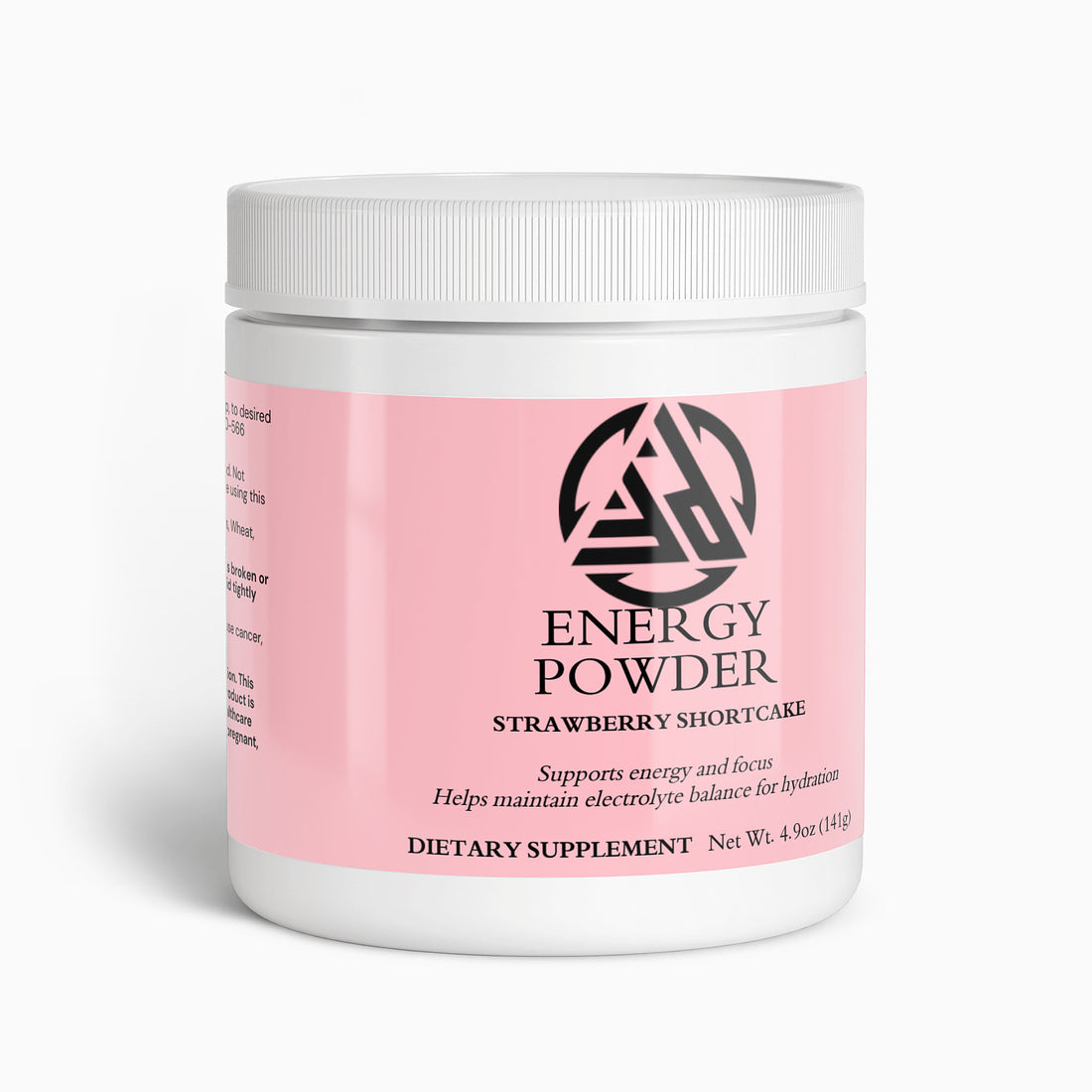 Energy Powder (Strawberry Shortcake)