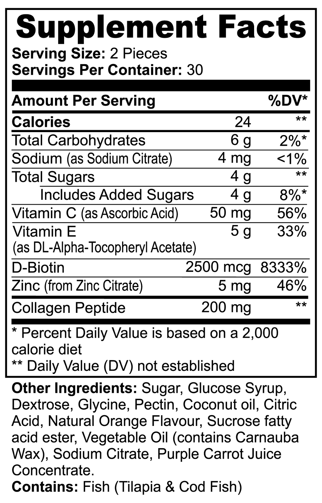 MPM Fitness Collagen Gummies