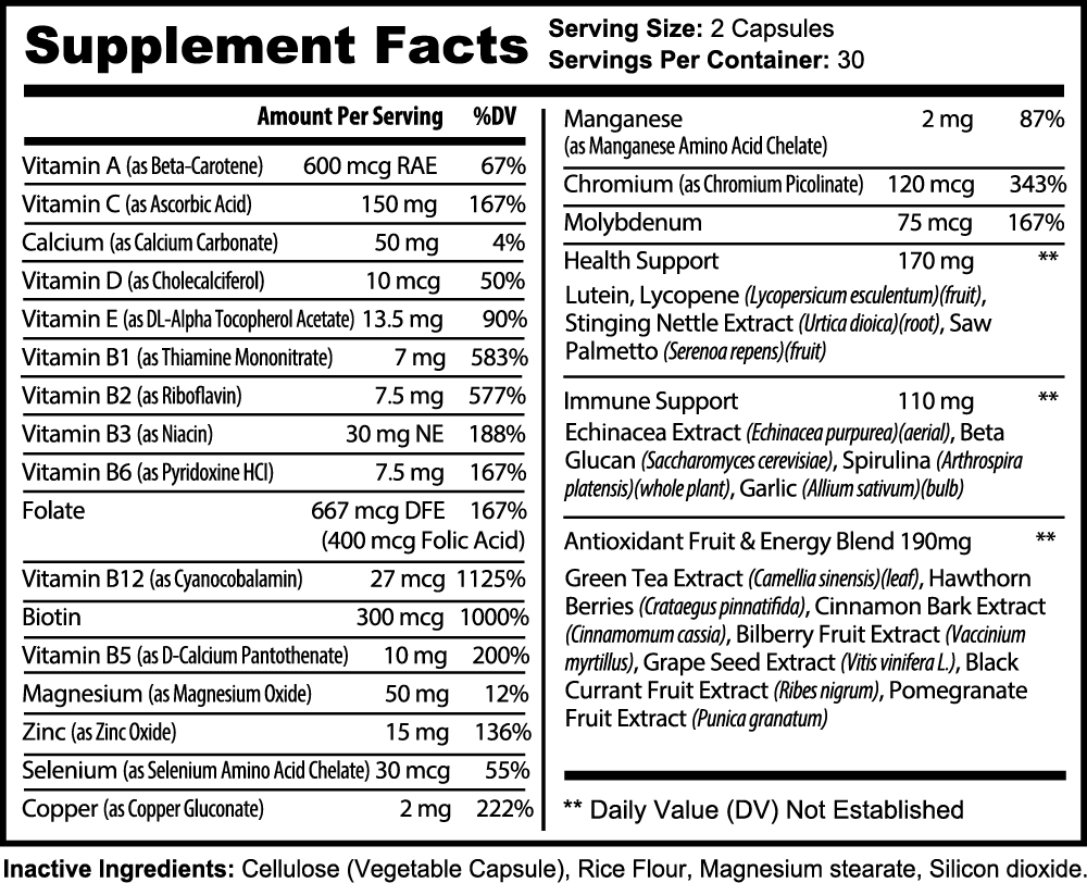 Complete Multivitamins